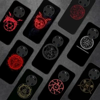 yinuoda fullmetal alchemist phone case for samsung a51 a30s a52 a71 a12 for huawei honor 10i for oppo vivo y11 cover