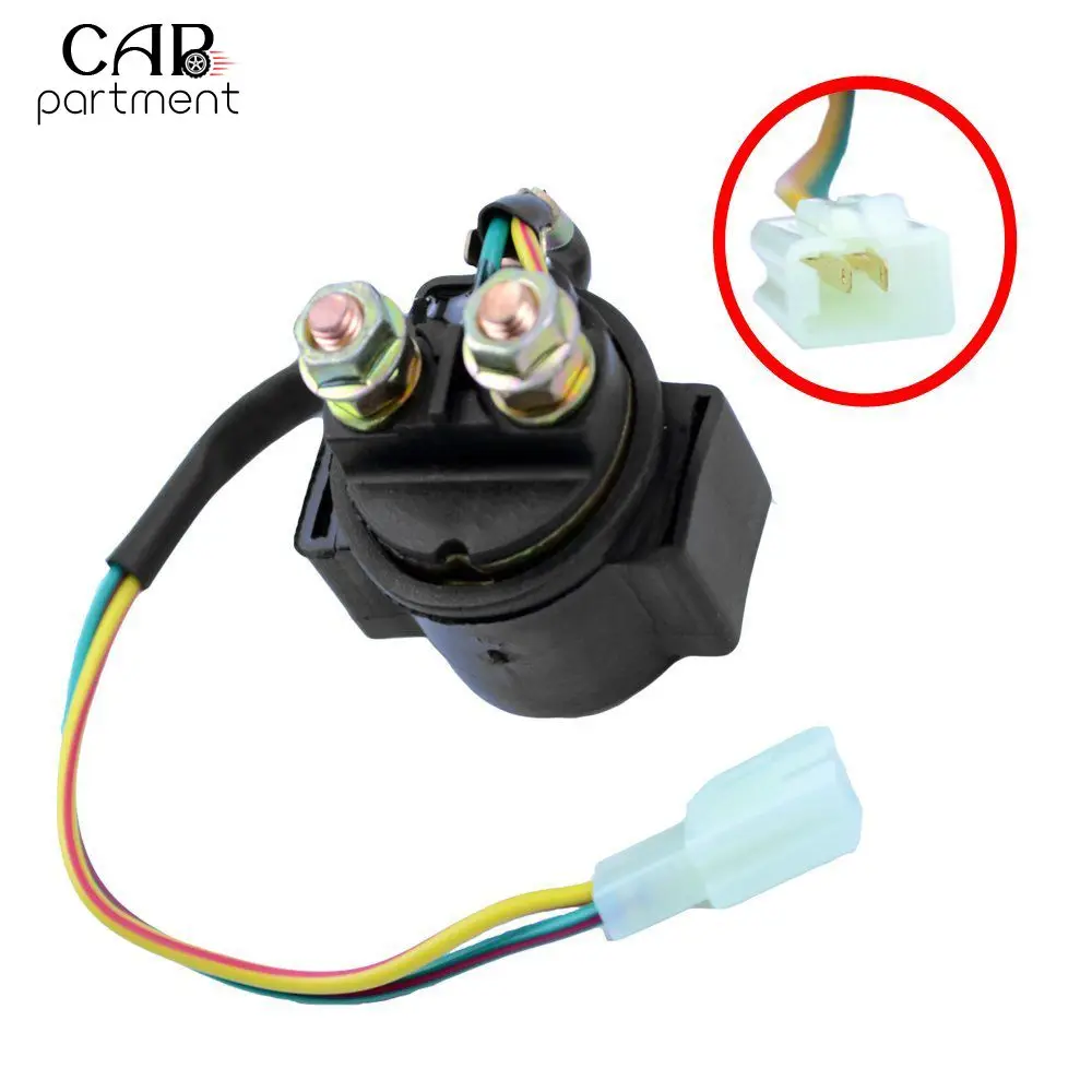 

Portable Ignition Coil Starter Solenoid Relay For Atv 50cc 125cc 150cc 250cc Gy6 Durable Universal Motorcycle Start Relay