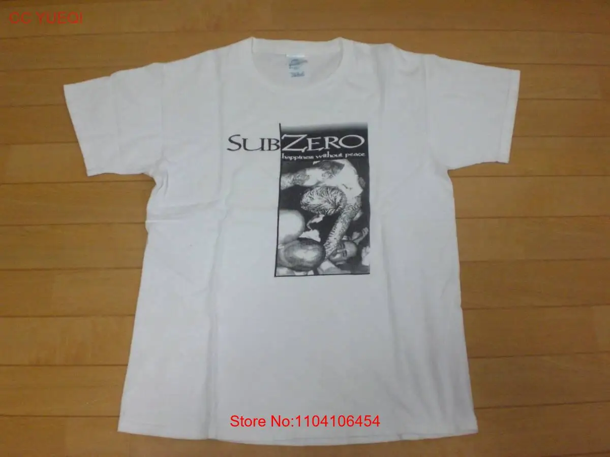 Фото Винтажная футболка Subzero 90-х годов Crown Of Thornz Skarhead Hatebreed Madball No.yo863 №1