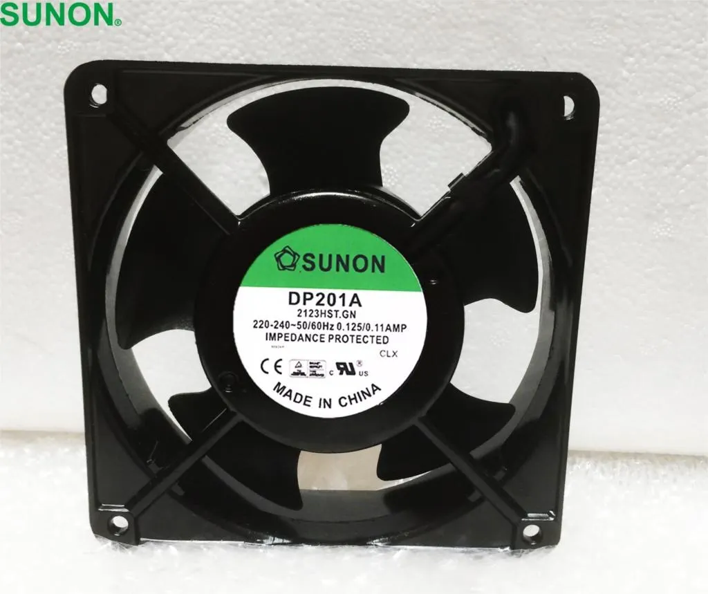 1 шт. DP201A 2123HST.GN 120 мм 120*120*38 мм 12038 1238 220 В проводной вентилятор охлаждения для SUNON