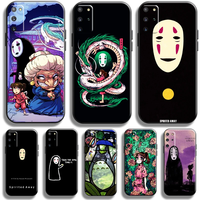 

Totoro Spirited Away No Face Man Phone Case For Samsung Galaxy S22 S21 S20 Plus Ultra 5G Case For Samsung S21 S20 FE Coque