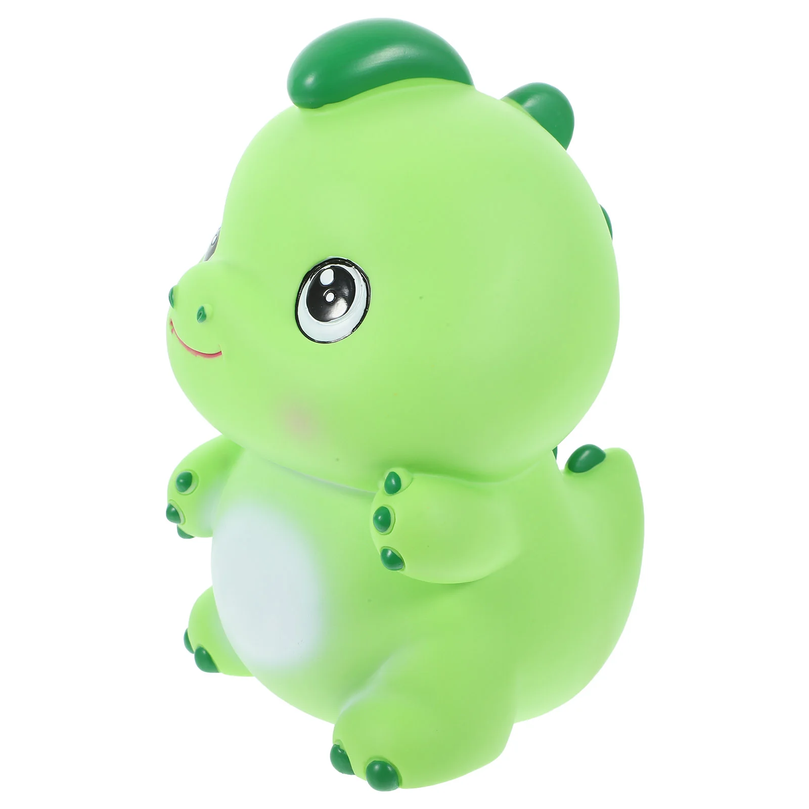 

Dinosaur Piggy Bank Coin Cash Vinyl Container Child Jar Desktop Saving Girls Gift