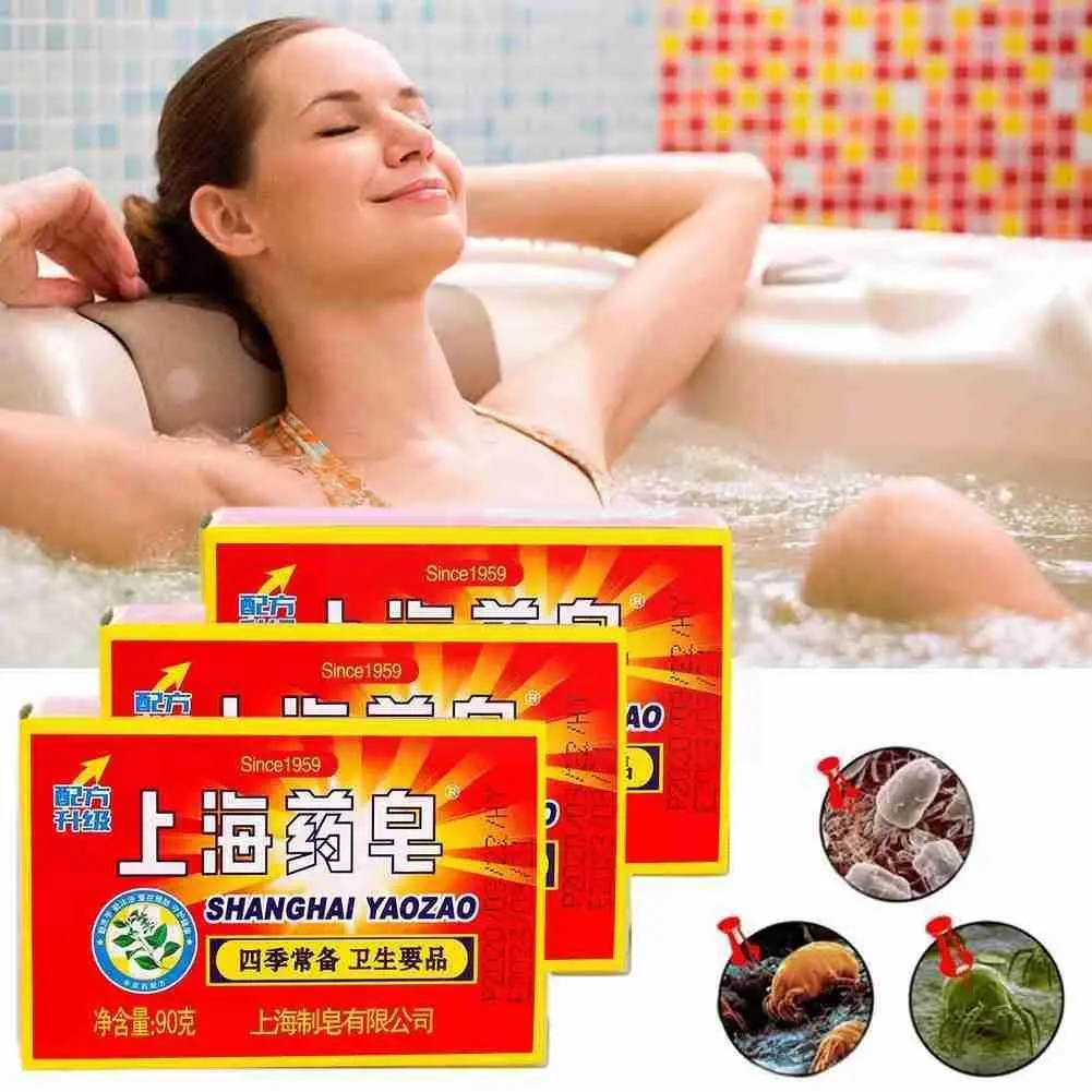 

Медицинское мыло от акне, псориаза экземы для похудения, крем для ванны, антигрибок для тела H3i5, 90 г