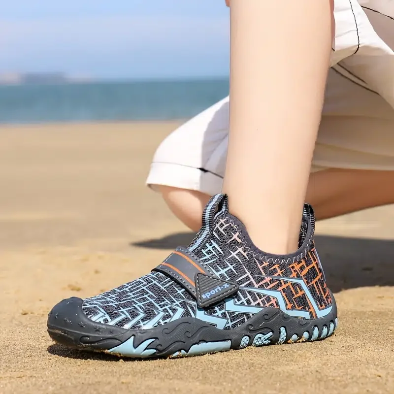 Kids Non-slip Water Shoes Quick Dry Lightweight Sport Shoes For Beach Swim Pool