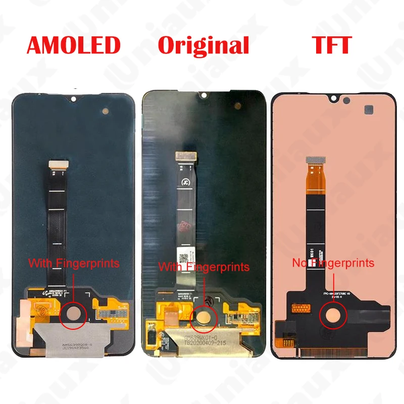 6.39'' Original AMOLED For Xiaomi Mi 9 M1902F1G LCD Display Touch Screen Digitizer Assembly Replacement |
