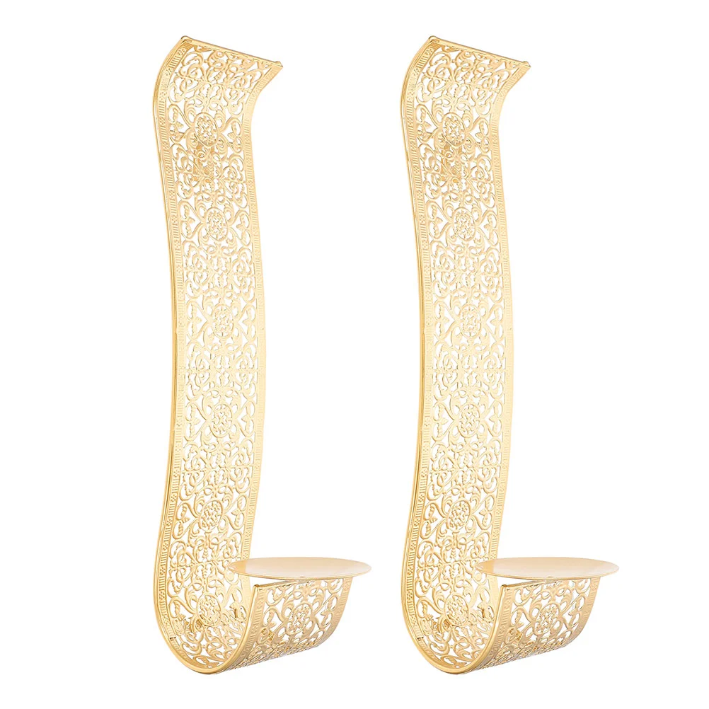 

Wall Mounted Holder Room Wall-mounted Base Sconce Sconces Decor Candleholder