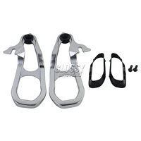 Glossy Tow Hooks with Hardware Front Left & Right For Ram 1500 DT 4-Door 68288777AA 68288776AA