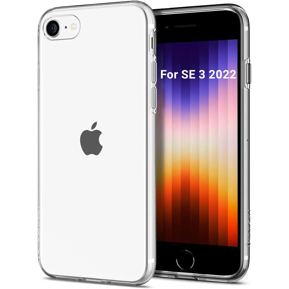 

Мягкий прозрачный чехол для iPhone SE 3 11 12 13 Pro Max Mini X XR 7 8 Plus SE 2020, задняя крышка для iPhone 13 Pro max SE 2022