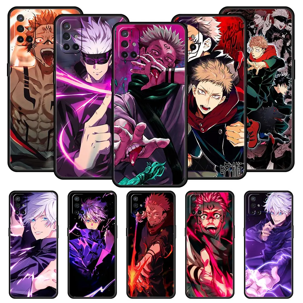 

Jujutsu Kaisen Anime Yuji Gojo Phone Case For OnePlus 10 9 8 7T Pro 9R 9RT 8T One Plus Nord 2 CE N10 N100 N200 5G Cover Funda