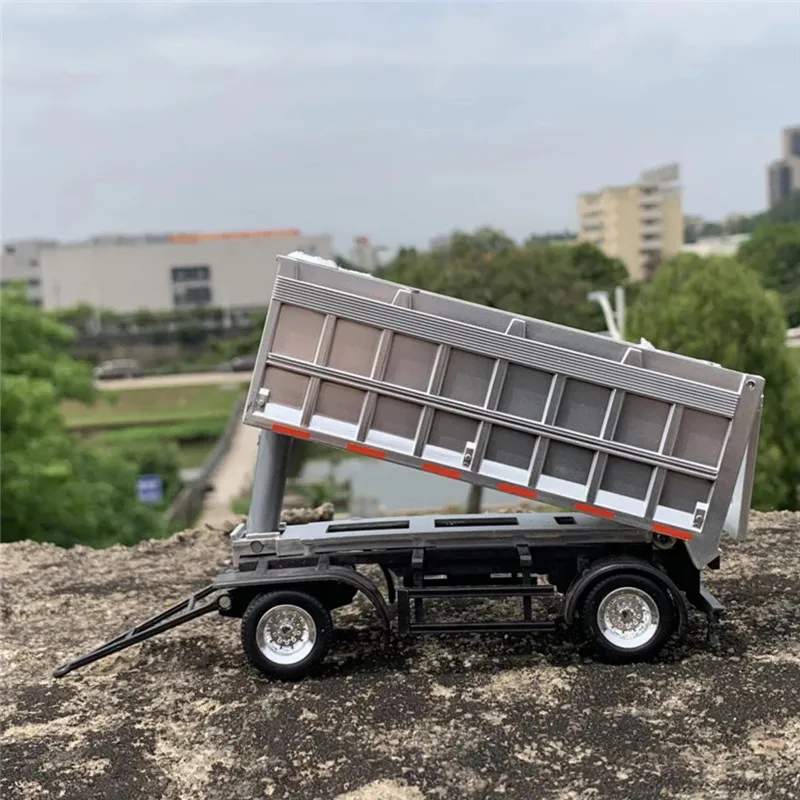 

1:43 Scale 13cm Model Diecast Plastic Trailer Car Accessories Truck Modification Parts Scene Vehicle Frame Show Display Toy