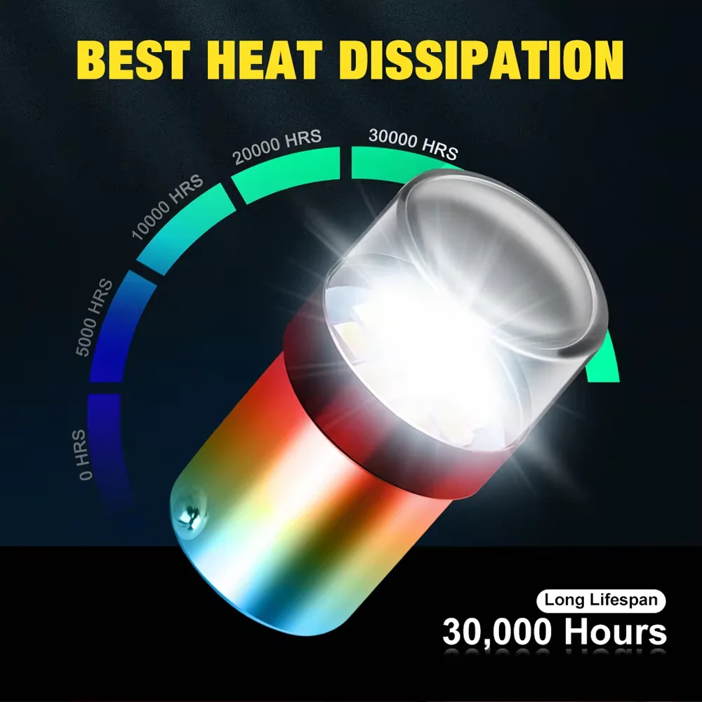 Автоматические светодиодные лампочки для задних фонарей и индикаторов