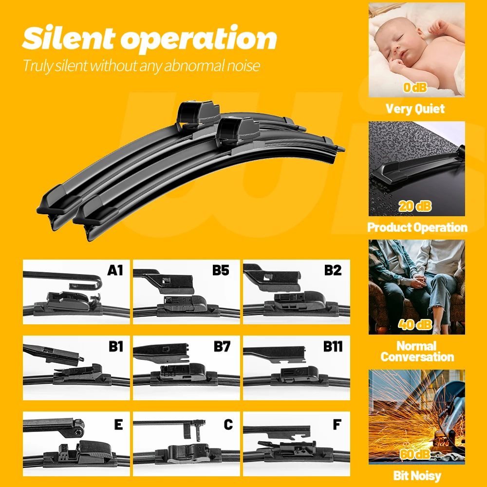 Щетки стеклоочистителя передние для KIA Sportage JE / KM 2005-2010 24 + 16 дюймов