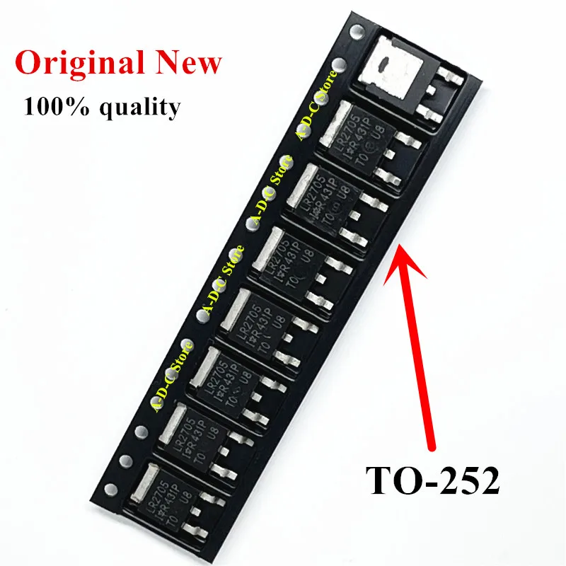 (5-100 шт.) 100% новый LR2705 IRLR2705 IRLR2705TRPBF TO-252 оригинальный N-канальный полевой коммутатор 55 в 28A