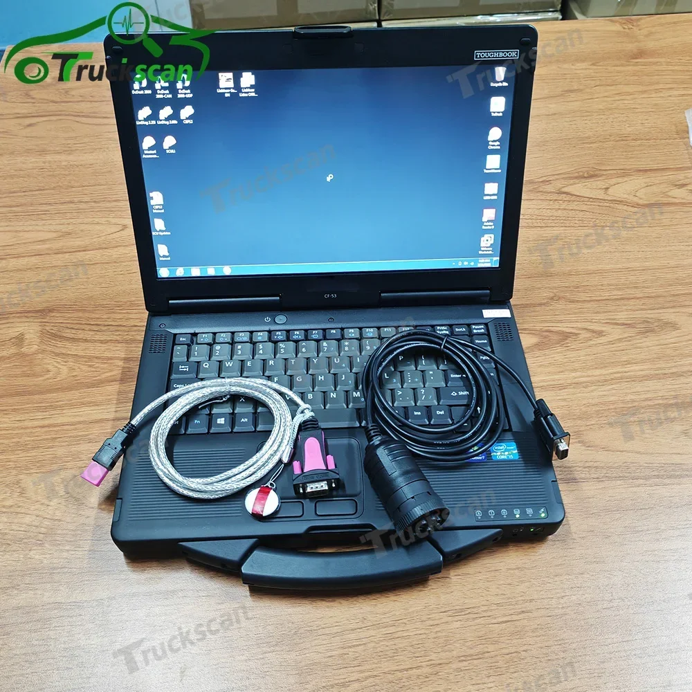 Инструмент диагностики грузовиков для ноутбука Sculi LIEBHERR DIAGNOSTIC KIT LD+cf53