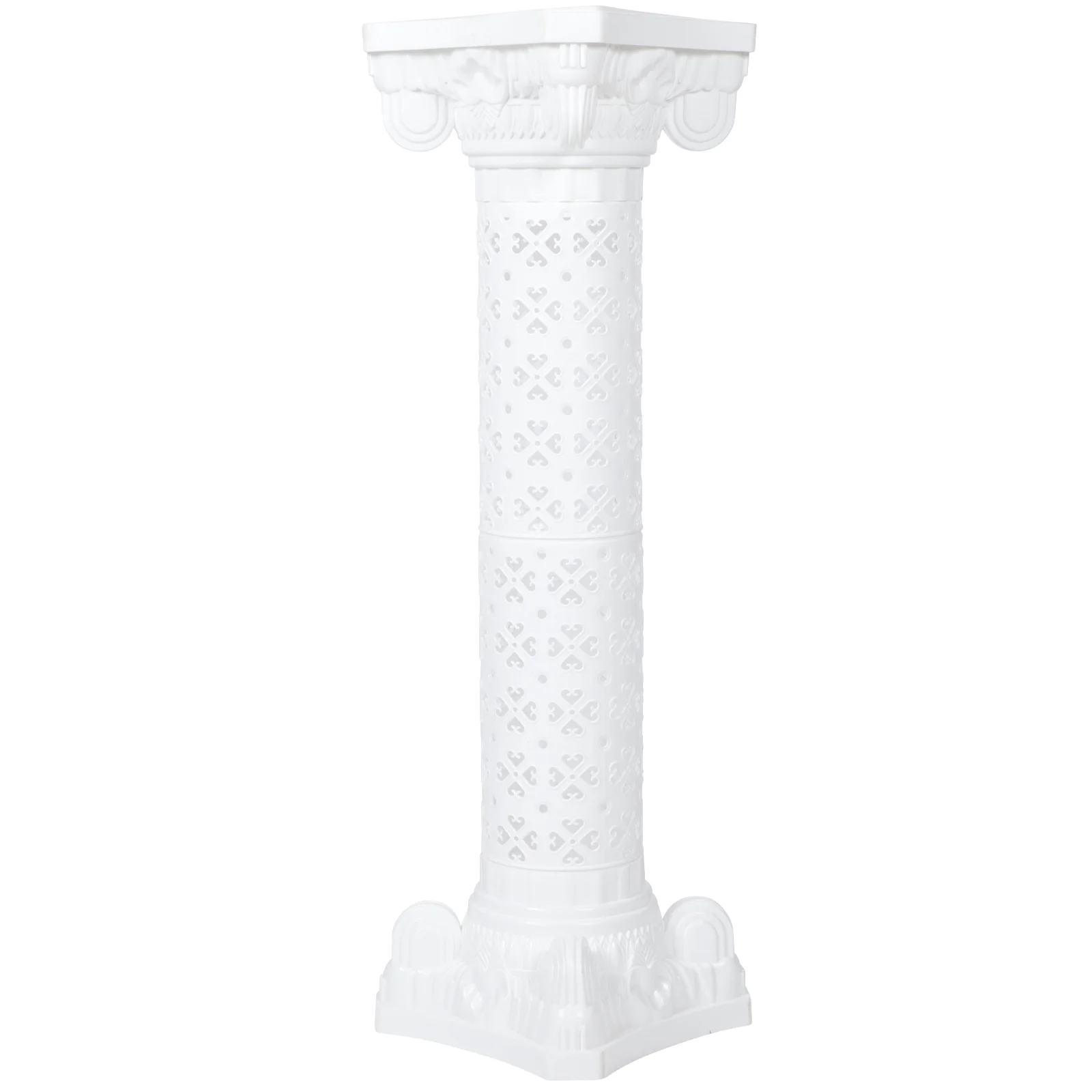 

Urn Flower Planter Vase Pot Pedestal Wedding Stand Roman Column Outdoor Pots Planters Pillar Figurine Trumpet Road Centerpieces