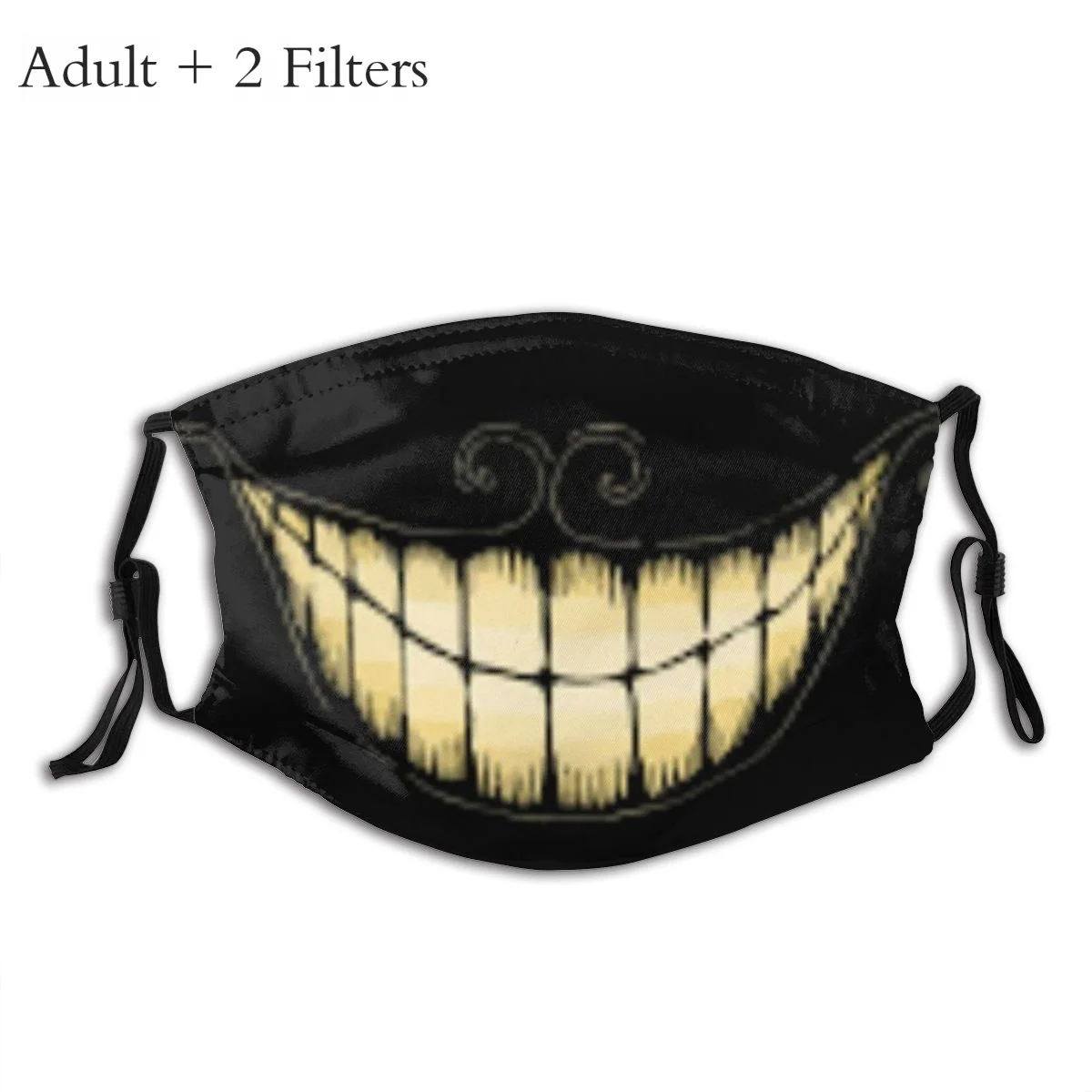 

Cheshire Cat Alice's Adventure in Wonderland Protection's Mask Funny Fry Washable Fabric Mask With Filters Protection Respirator