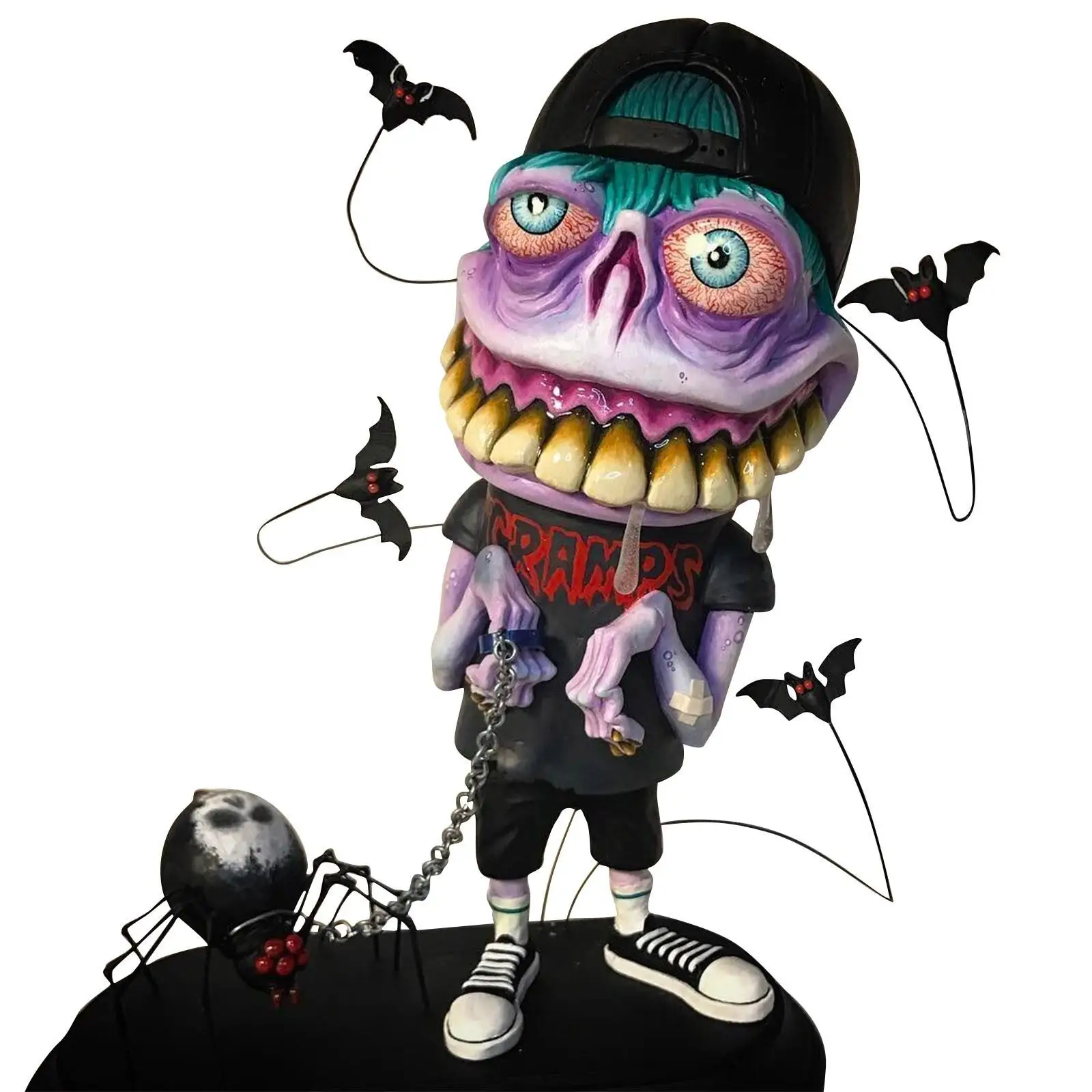 

Halloween Decoratio Statue,Garden Sculpture,Monster Home Decor Figurine mushroom decor house decoration