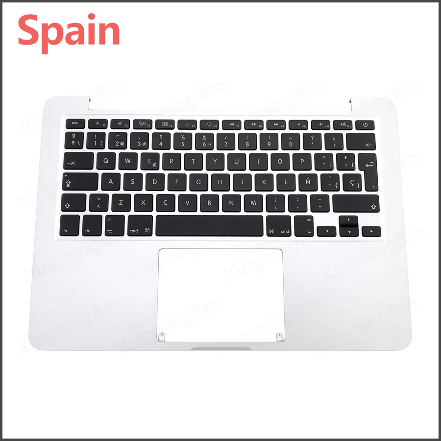 Подлинный A1502 Topcase Великобритания США Испания французский русский для Macbook Pro Retina