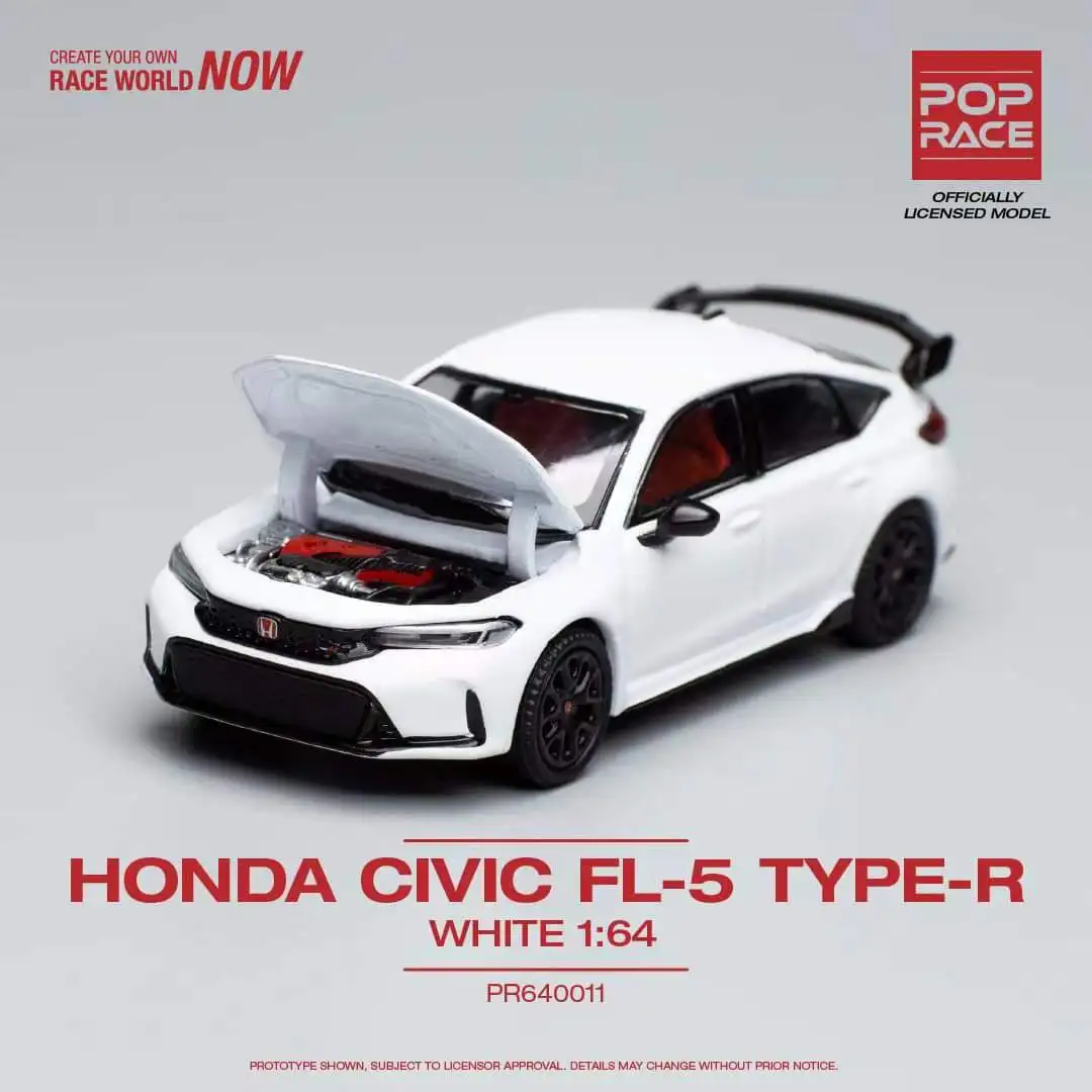 

POPRACE 1:64 Civic Type-R(FL5) Diecast Model Car