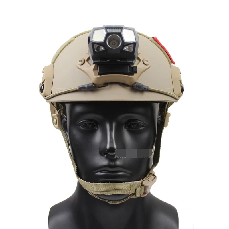 Фсветильник на шлем тактический Водонепроницаемый с зарядкой от USB