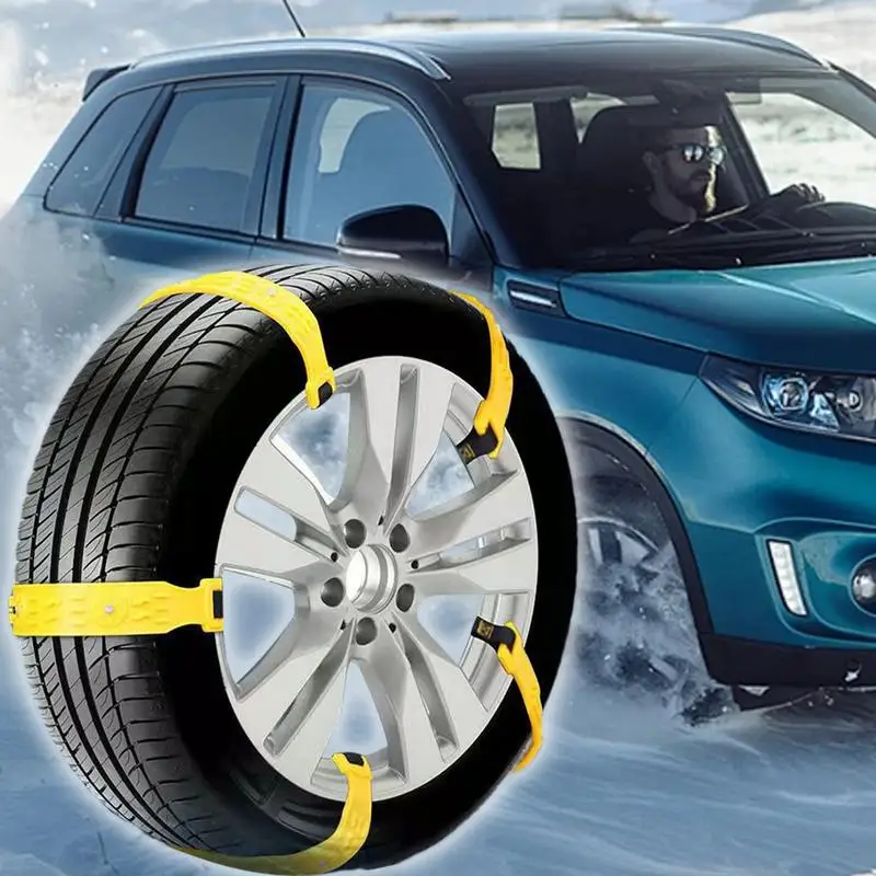 Цепи для шин Нескользящие цепи из ТПУ грузовиков минивэнов внедорожников