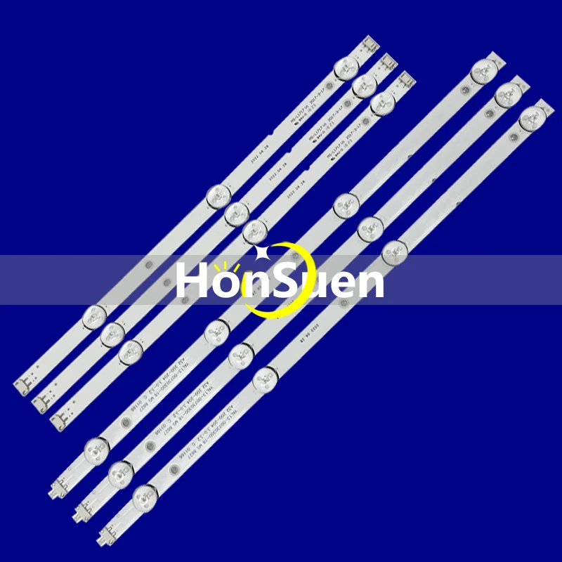 Светодиодная подсветка 7 светодиодов для Toshiba 40L3750VM 40L4750A MS-L1717 V1 V400HJ6-PE1 PTV40E21 KEY40L 40E2