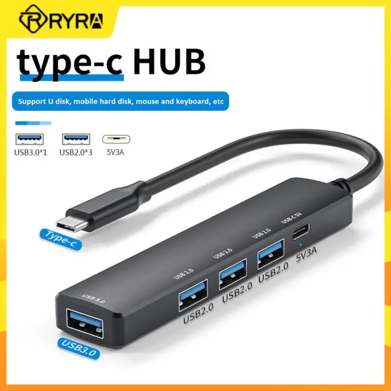 

USB-разветвитель RYRA на HDMI, 3,0 дюйма, Type-C