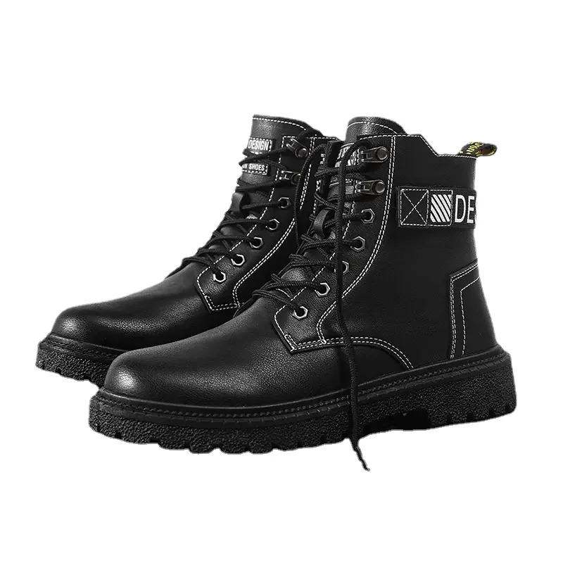 

Autumn/winter 2022 New Men's Doc Martens Are The Most Popular Street Style British Biker Leather Boots with Thick and Boots Men