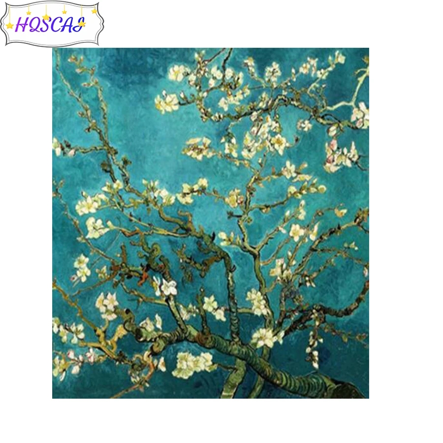 

5D AB круглая/квадратная алмазная живопись, цветок персика, вышивка крестом с алмазной вышивкой, алмазная вышивка «сделай сам», картина для до...