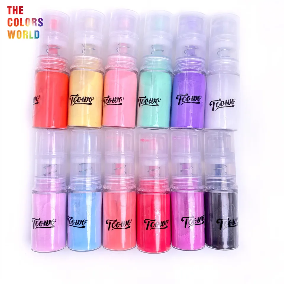 Мерцающий спрей для ногтей с эффектом омбре 9 г мерцающий искусство создайте