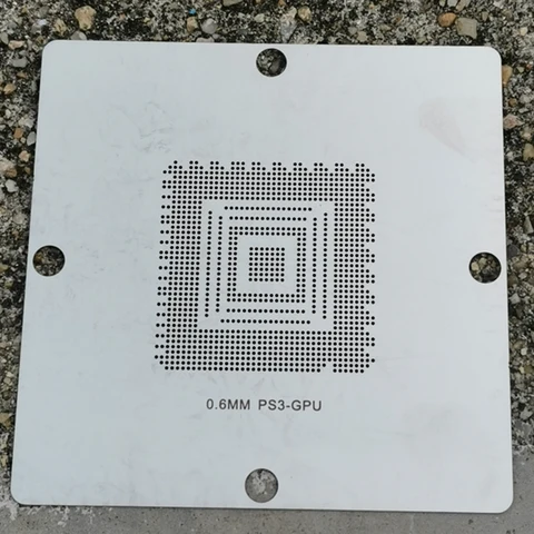 Трафарет 90x90 мм для ЦП PS3 GPU PS4 CXD90026G CXD90025G чип игровой консоли BGA Reball