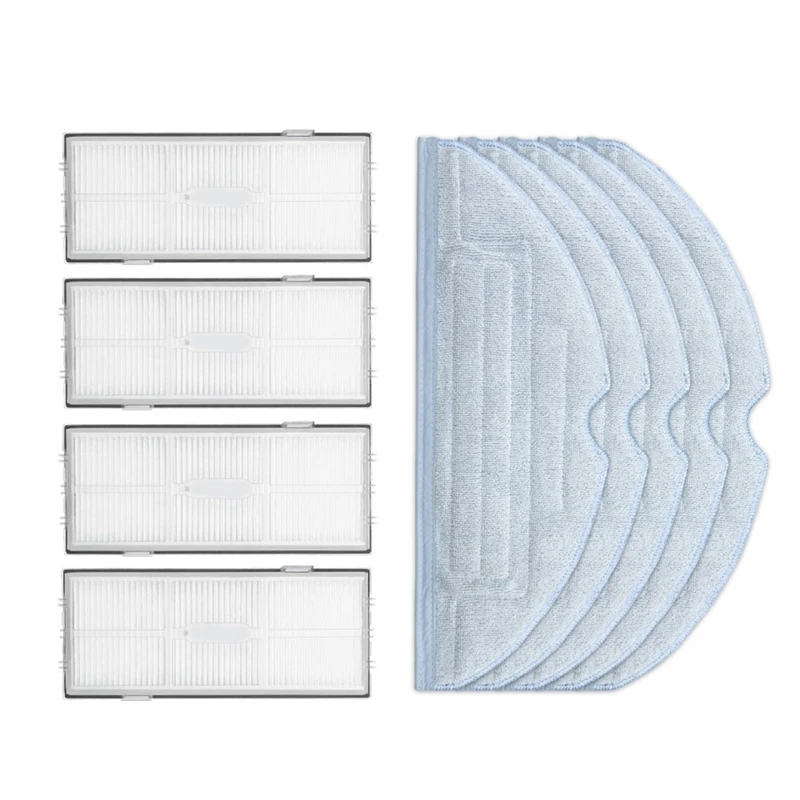 

Набор запчастей для робота-пылесоса Roborock S7 T7S Xiaomi, фильтр нера, боковая щетка, тряпичная ткань, сменные детали