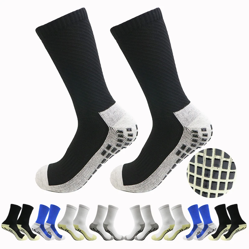 Женские нескользящие спортивные носки для занятий футболом и йогой