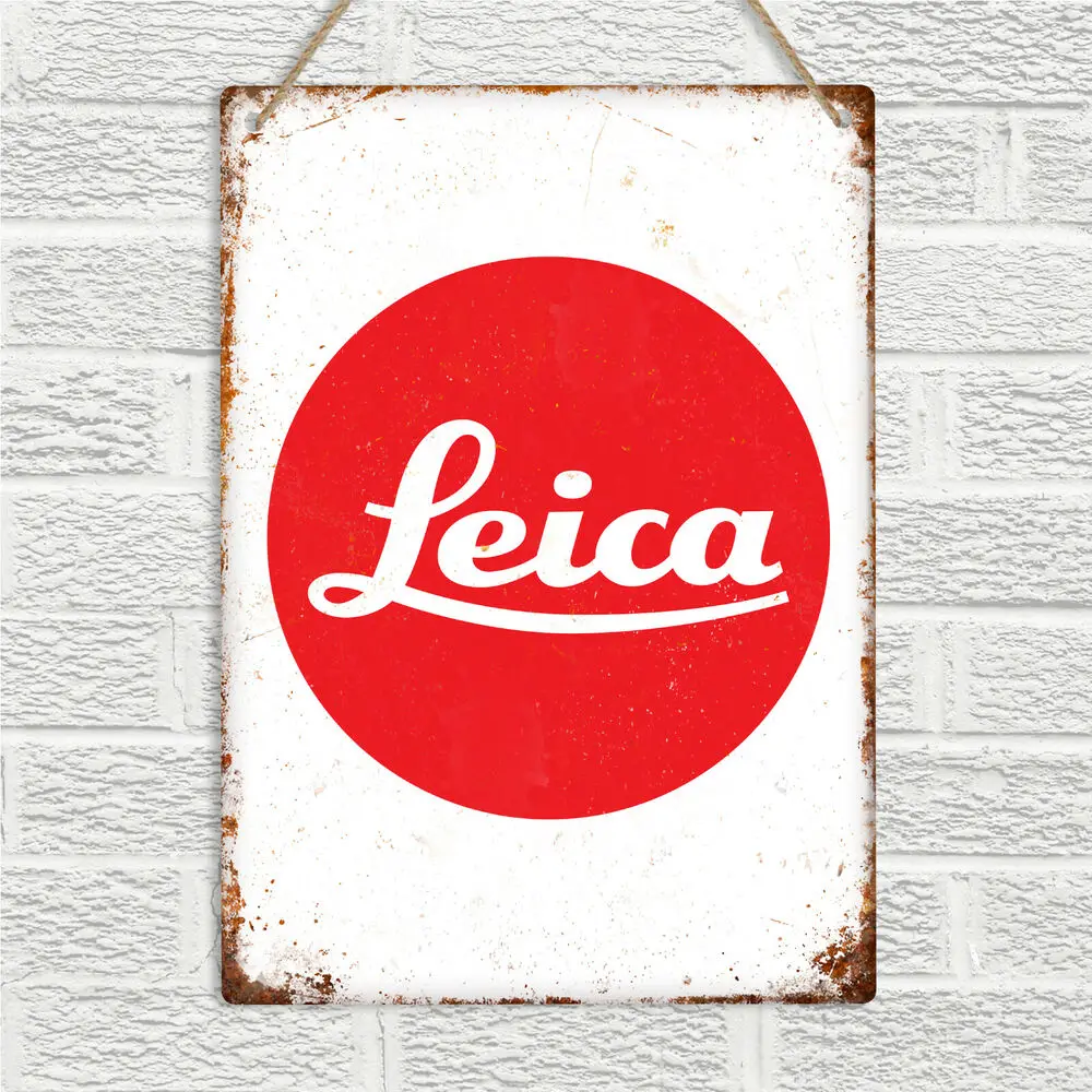 LEICA Camera Retro металлическая настенная табличка винтажная пленка 35 мм мужская пещера