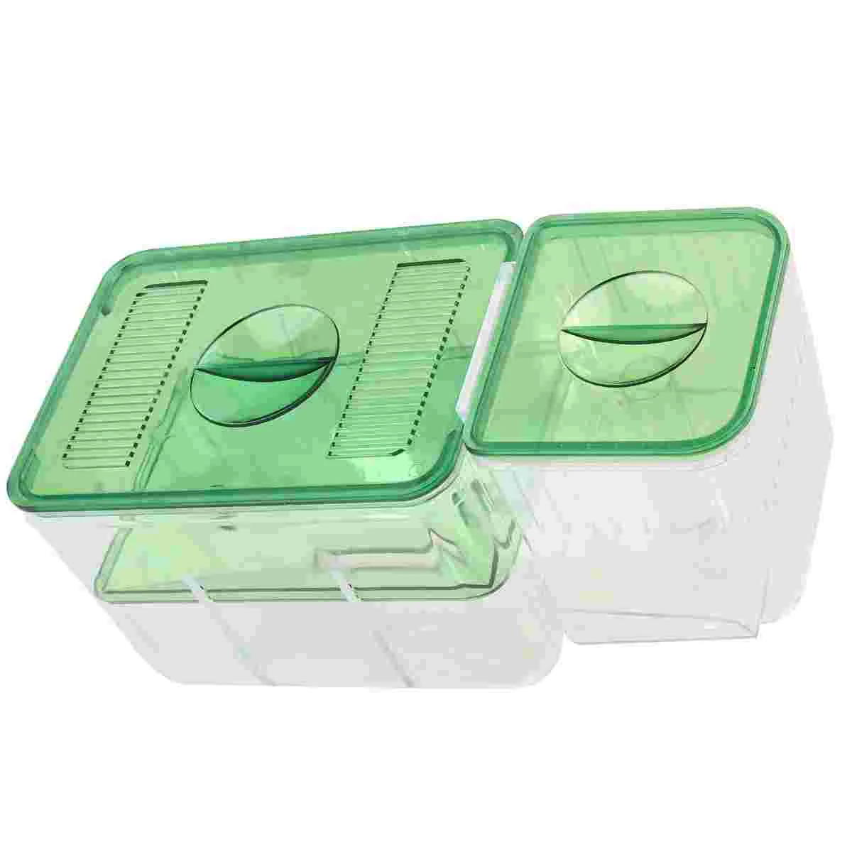 Изолированные инкубационные коробки для разведения аквариума золотых рыбок