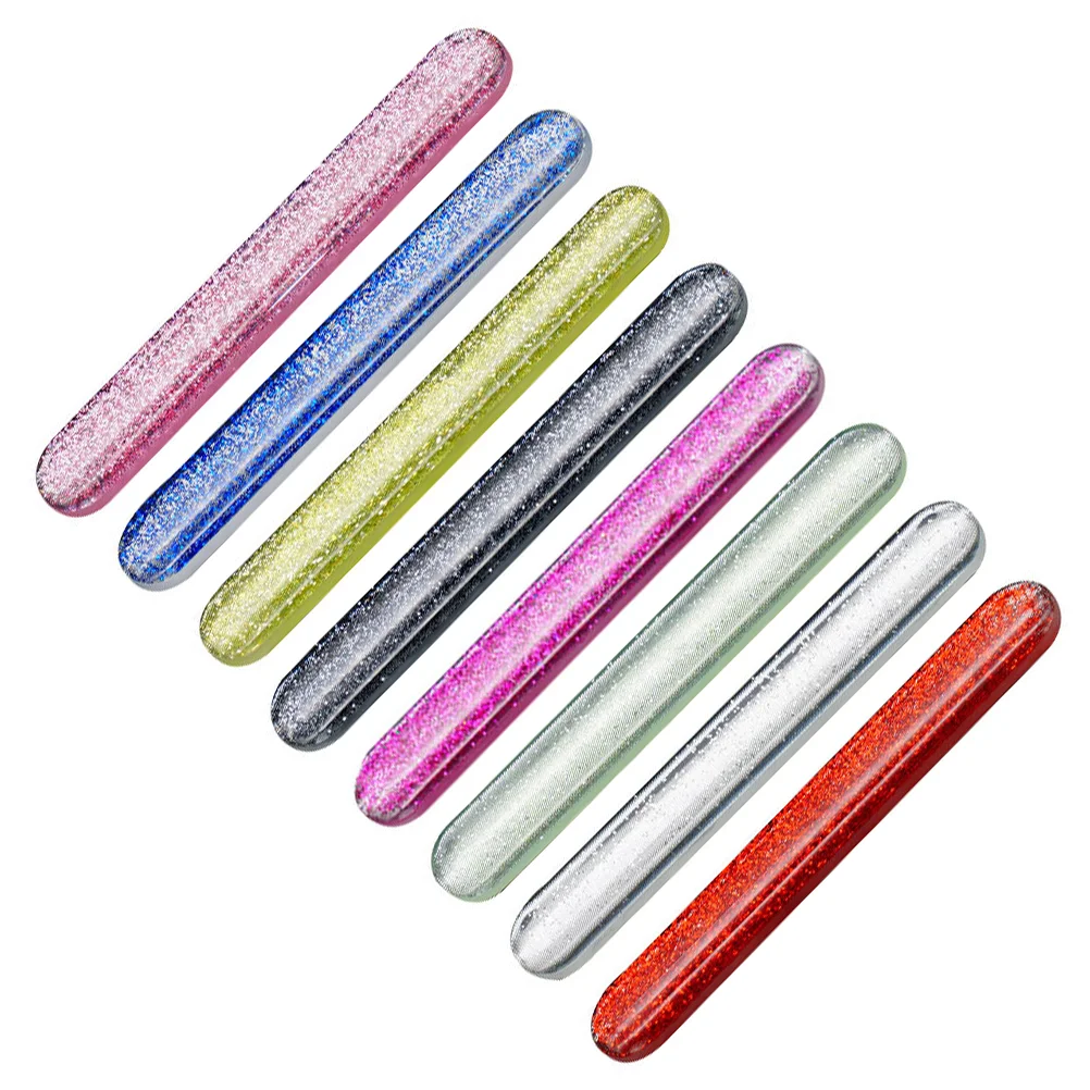 8 шт. стеклянная пилочка для ногтей инструменты маникюра портативная дрель