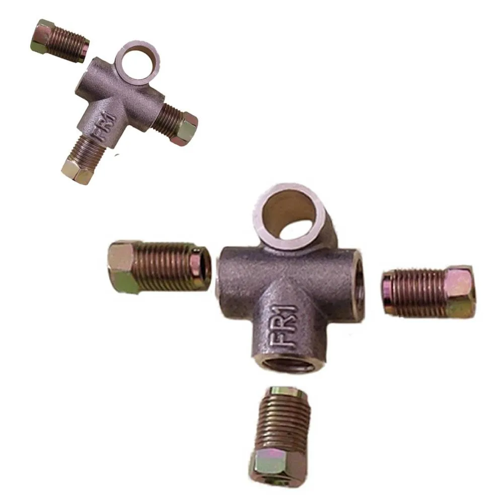 

3 Way Brake T Pi000000000000rt Union Metric M10 3/16" Pipe 0000000000000ccessories Wholesale High Quality