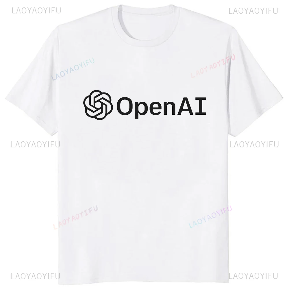 Фото Новое поступление, OpenAI, программист, кодер, графическая футболка, чат GPT, разработчик, уличная одежда с принтом, повседневные модные стильные мужские футболки №1
