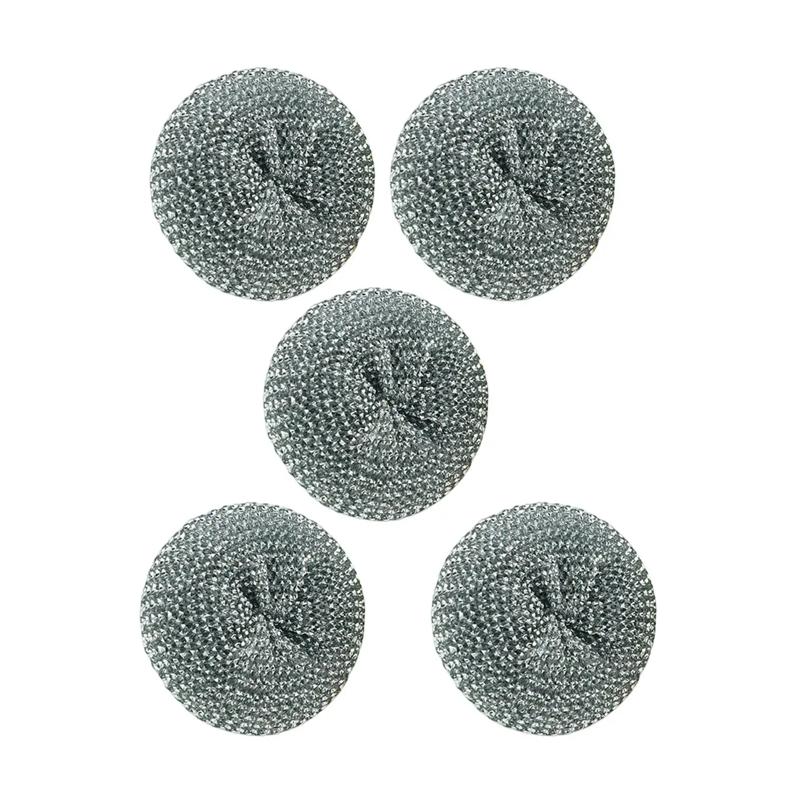 

5 шт., металлический скребок для мытья посуды