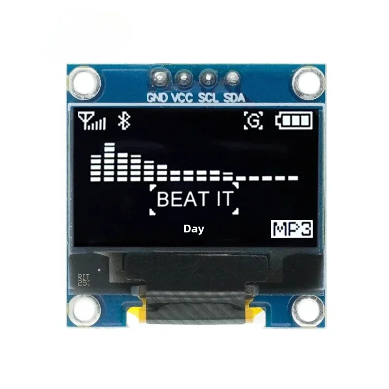 0 96-дюймовый oled-дисплей 1315 драйвер Gnd Vcc Iic I2c разрешение 128x64 интегральные схемы для