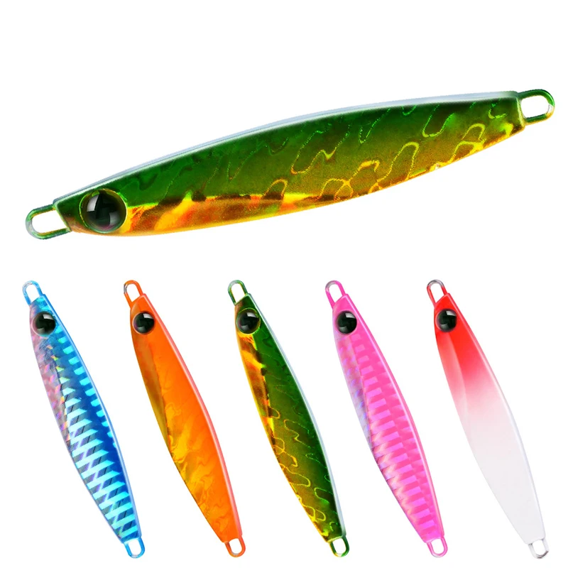 

S0101 JOTIMANN Pencil Sinking Fishing Lure Sea Fishing Jigs 7-21G Fishing Lure Eyes 3D Hard Bait SEA FISH LURE WOBBLER FOR PIKE