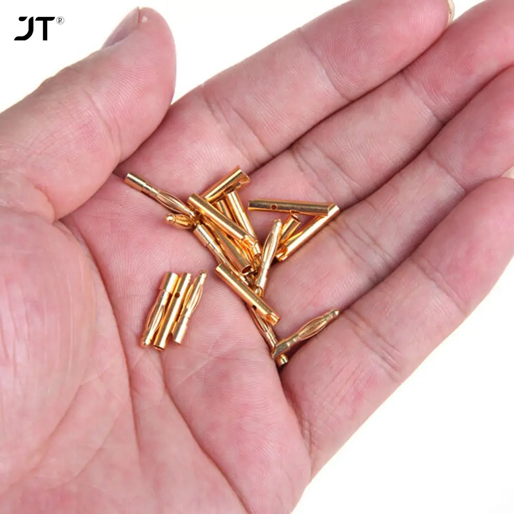 

JETTING Золотые разъемы Bullet 2 мм 10 пар