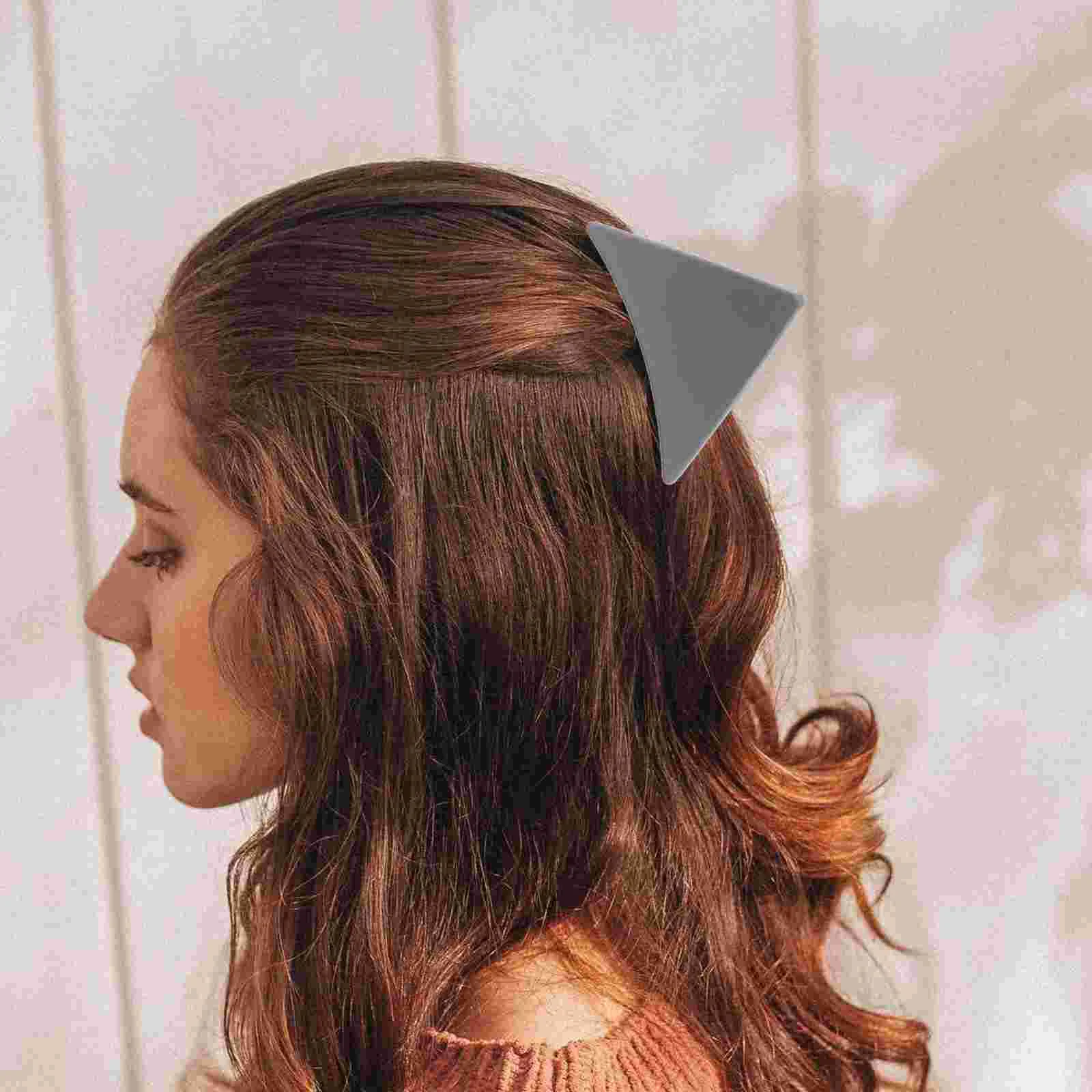 

Triangular Geometry Gripper Girls Hair Clip Women Claws Accessories Minimalist Headdress