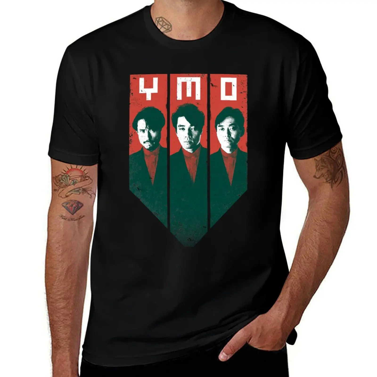 Фото YMO - Пропагандистская футболка высокого качества, прочная и долговечная. №1