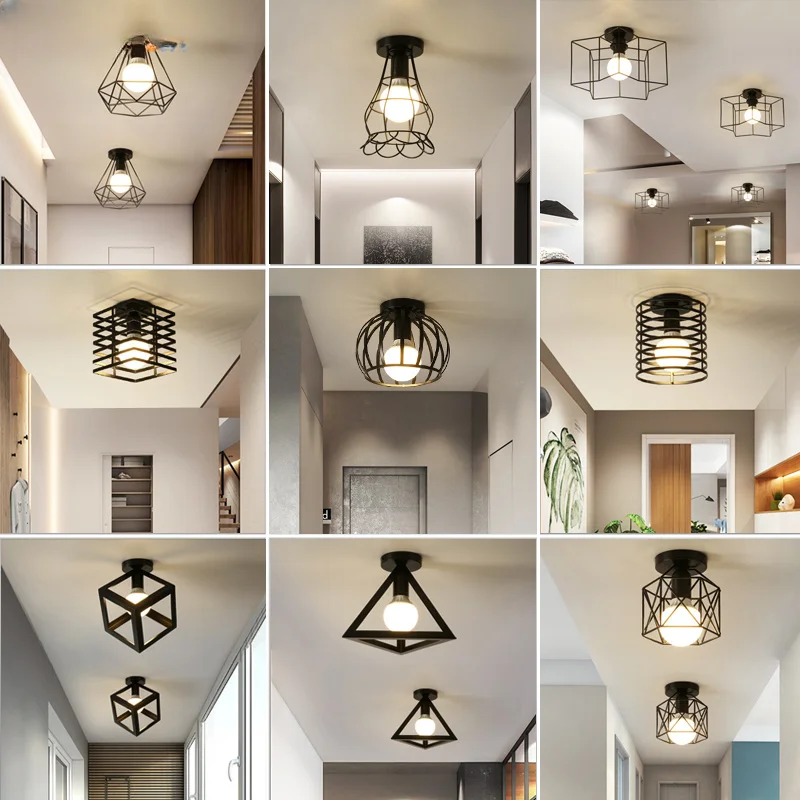 

LED Modern Aisle Chandelier Lamps For Study Bedroom Corridor Loft Stairs Decorative Fixtures Indoor Lighting AC 90-260V