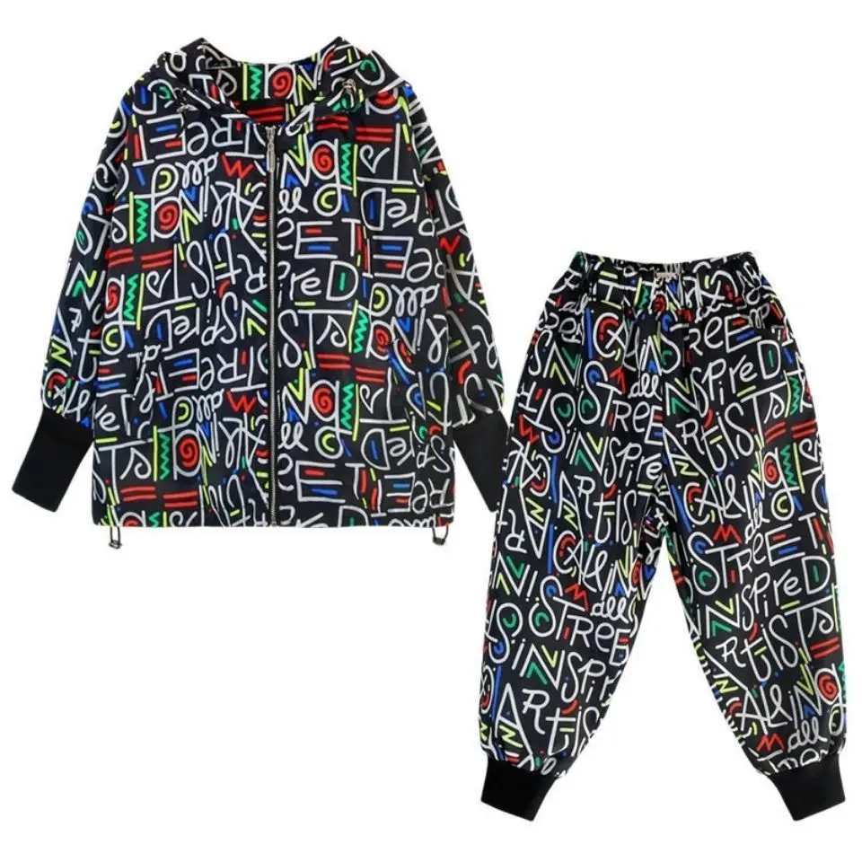 

Kids Boys Clothing Set Children Clothing Sets Kids Letters Boys Suits For Boys Clothes Spring Autumn Tracksuit 5 6 8 10 12 Y