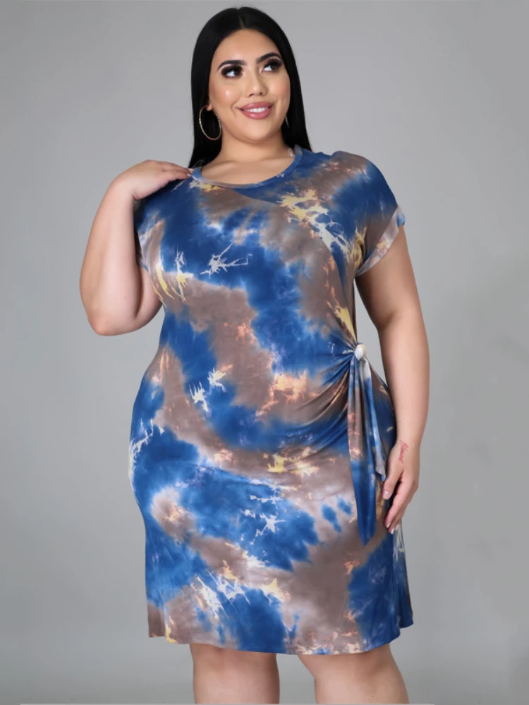 

Женское платье-рубашка с принтом, размеры до 4XL, 5XL, 6XL