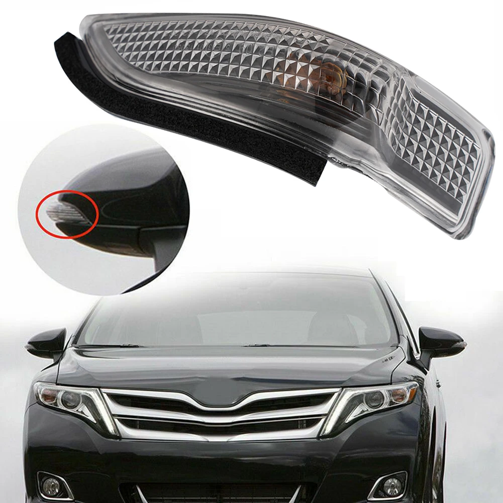 Автомобильный правый боковой указатель поворота заднего вида, зеркальная лампа для Toyota For Corolla Для Avalon Scoin 81730-52100 8173052100, сигнал поворота стандарта Автомобильный правый боковой указатель поворота заднего вида, зеркальная лампа для Toyota For Corolla Для Avalon Scoin 81730-52100 8173052100, сигнал поворота стандарта