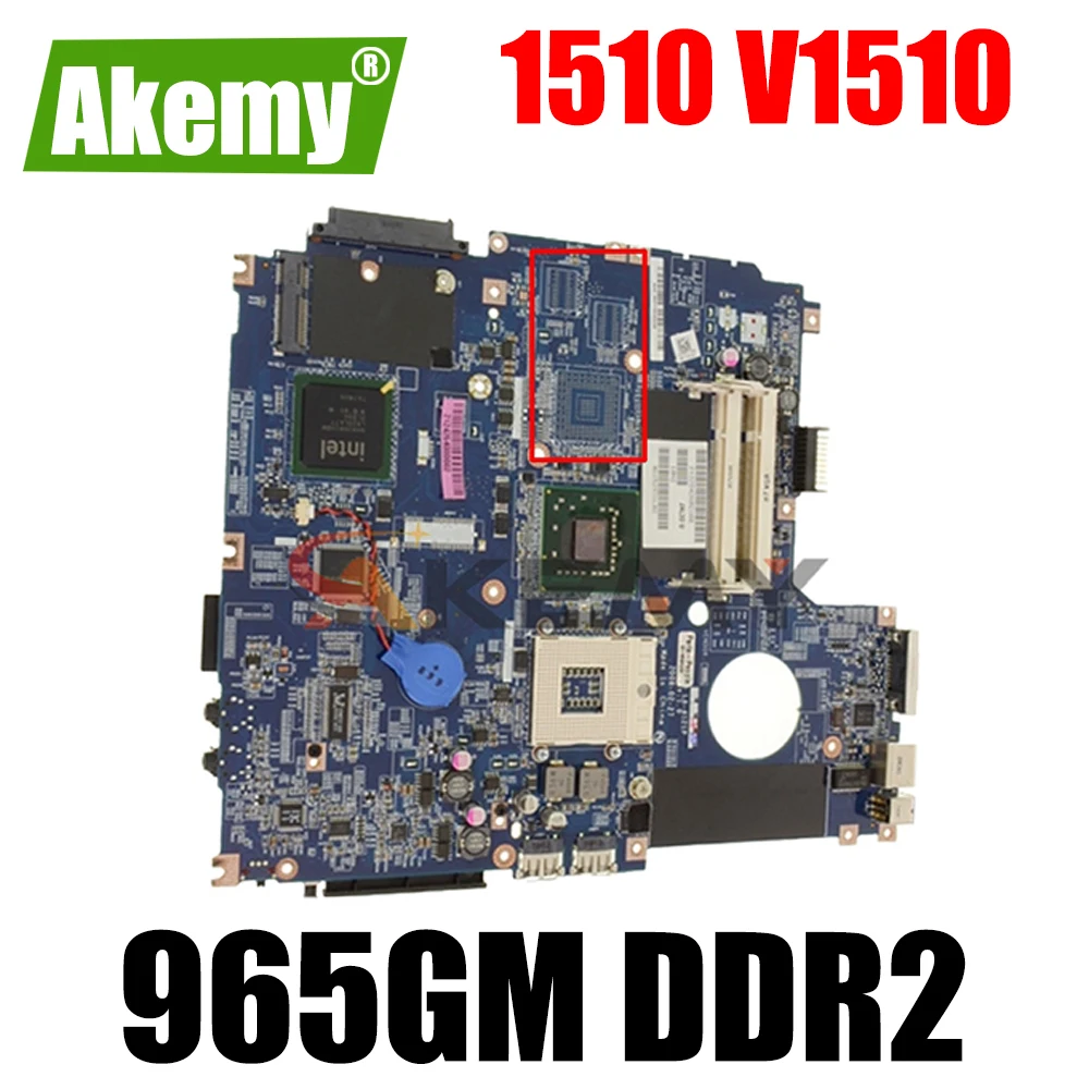 

Akemy For Dell Vostro 1510 V1510 Laptop Motherboard JAL30 LA-4121P CN-0J475C 0J475C J475C 965GM DDR2 Free CPU