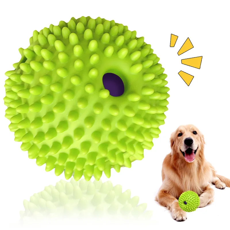

Interactive Ball Dog For Small Large Rubber Chewing Giggle Ball Dog Pet Toys Tooth Cleaning Dog Accessories